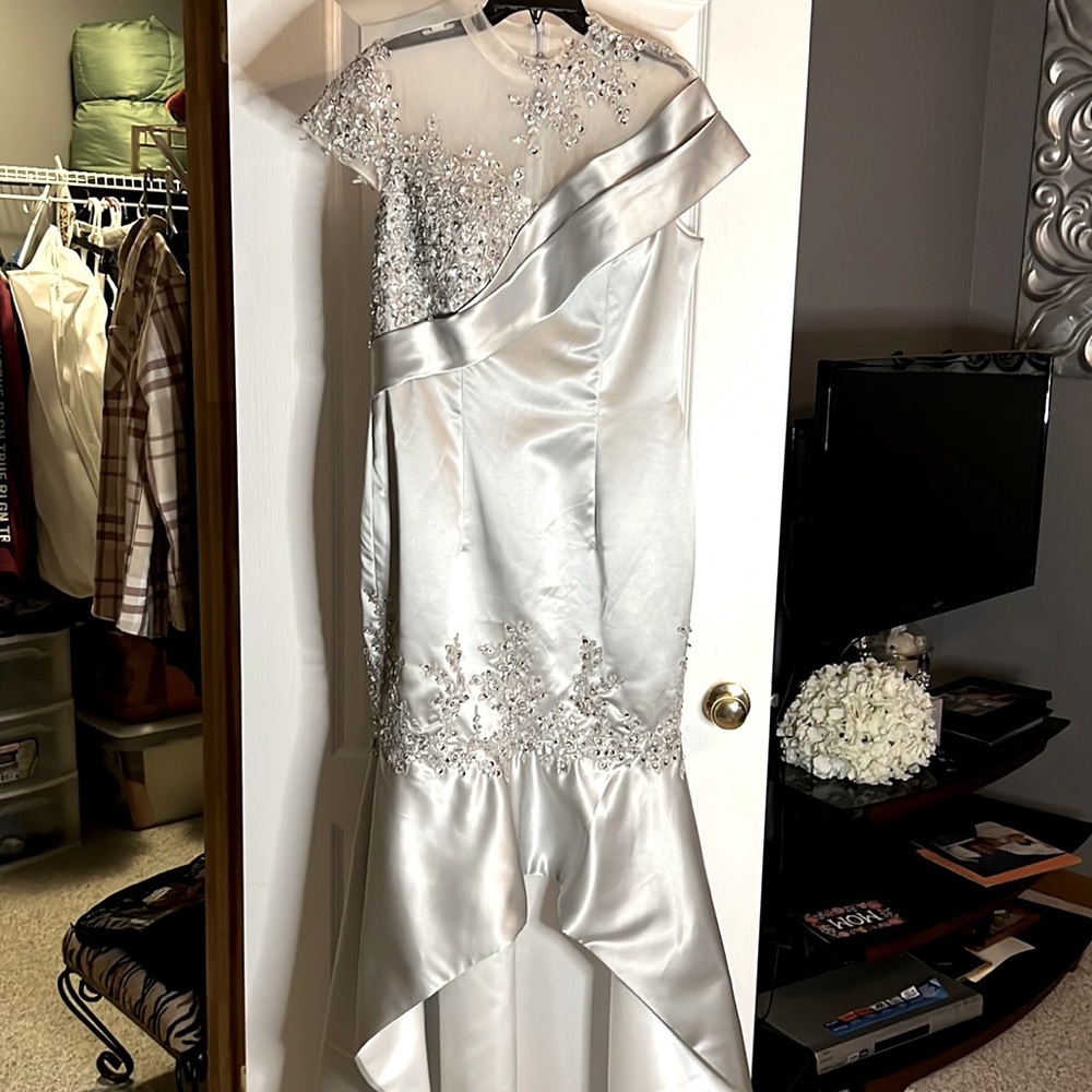 Formal Dress Silver